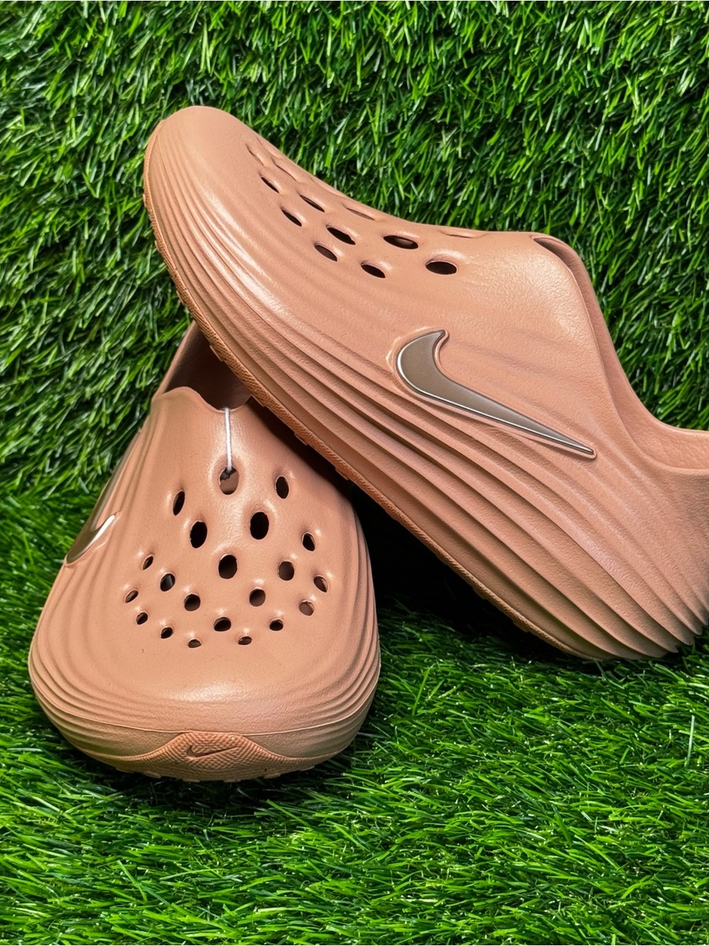 Size 5Y - Kids GS Nike ReactX Rejuven8 Rose Gold Foam Shoes - IF1746-602